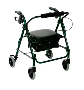 Days Four Wheel Rollator - Green Used