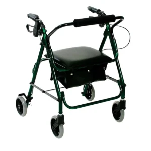 Days Four Wheel Rollator - Green Used