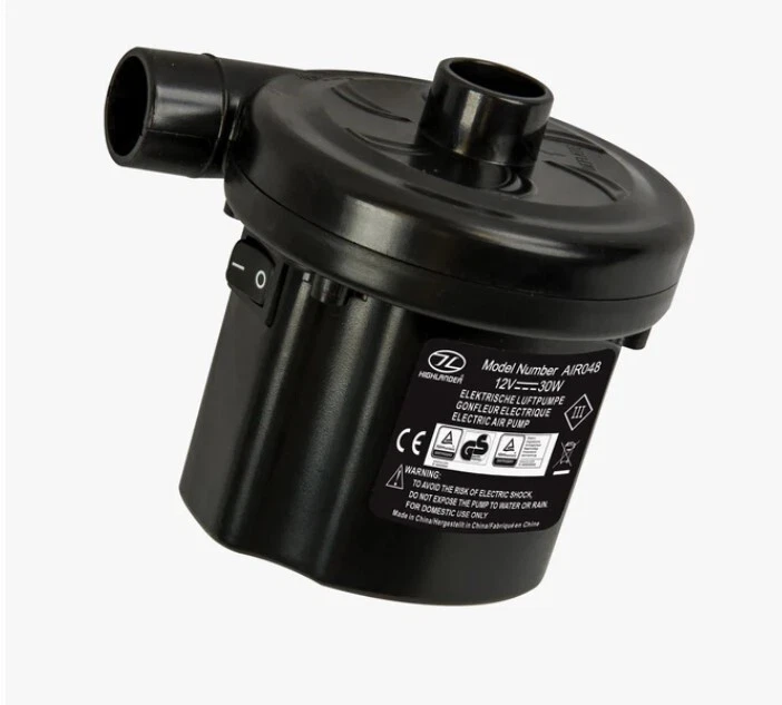 Highlander whirlwind dual powered electric air pump